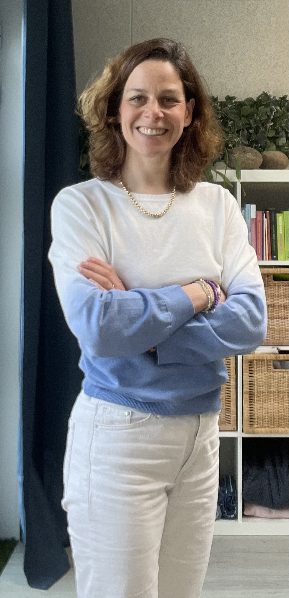 Renate voor de camera